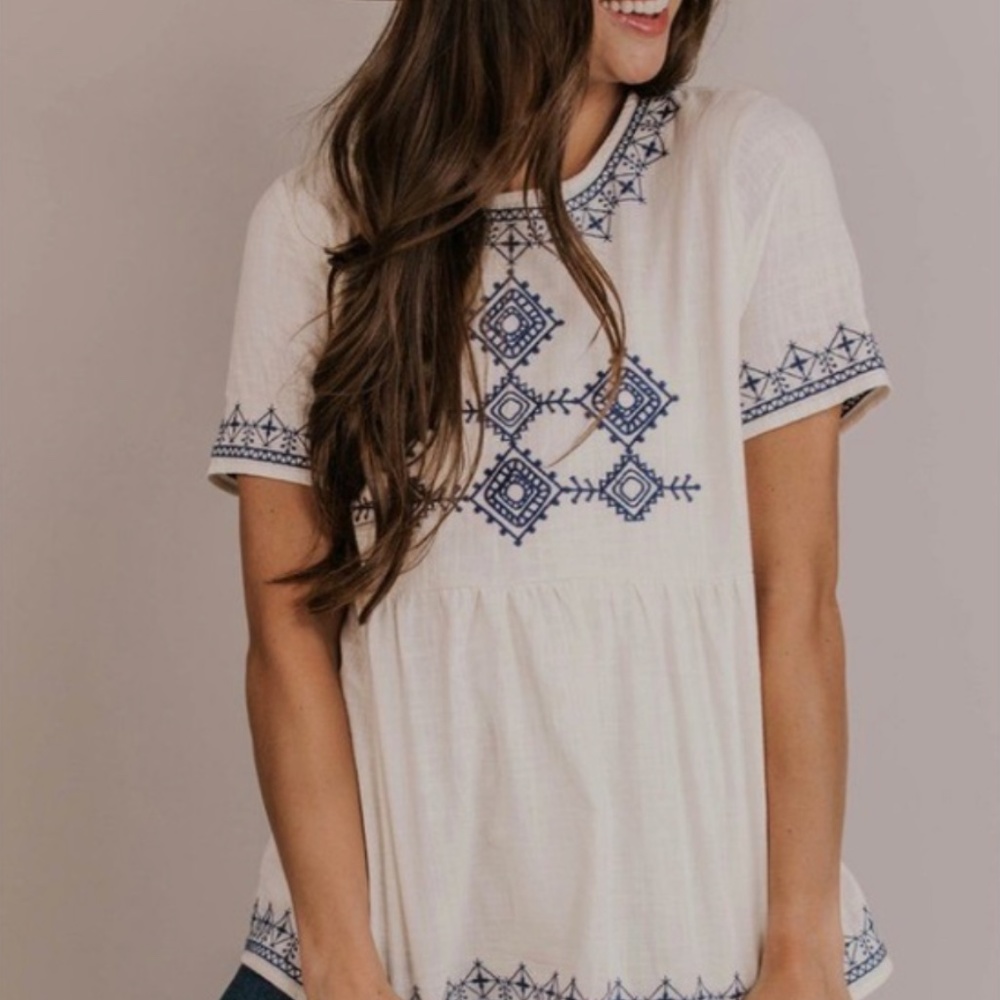 Ferdinand Embroidered Blouse